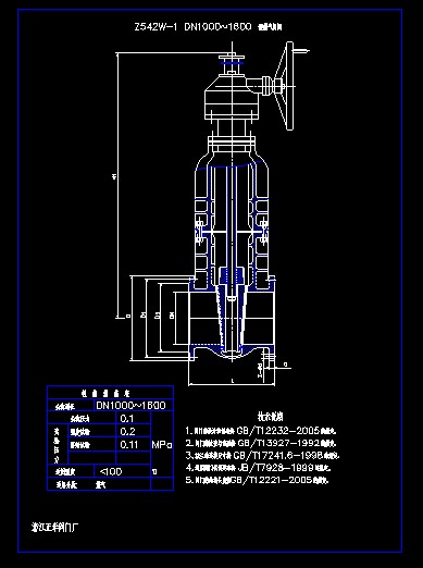 DN1000~1600Z542W-1 úly